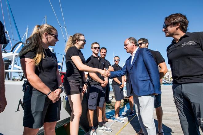 Leg Zero, Turn The Tide on Plastic in Cascais - Corporative Sailing and Inshore training – Volvo Ocean Race ©  Ugo Fonolla / Volvo Ocean Race