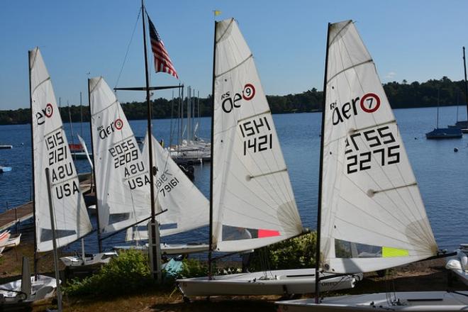 RS Aeros at the Massapoag Yacht Club 68th Annual Regatta ©  Diane Kampf