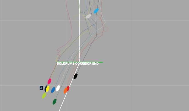 Current positions – Day 21, Race 1 – Clipper Round the World Yacht Race © Clipper Ventures