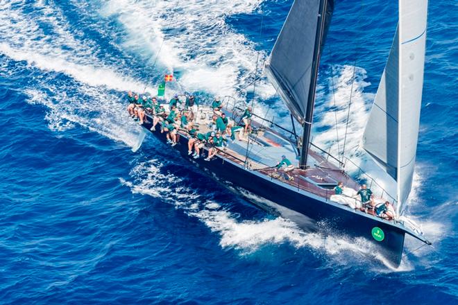 Lord Irvine Laidlaw's Highland Fling XI R, winner of the Maxi Class at the Maxi Yacht Rolex Cup ©  Rolex / Carlo Borlenghi http://www.carloborlenghi.net