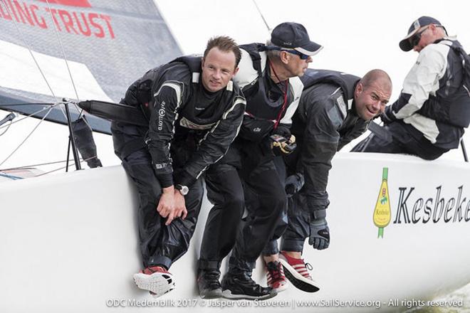 Local team of Eelco Blok, Team Kesbeke/SIKA/Gill (NED827) with Ronald Veraar helming finished two races as second and one as third_ is second with seven points in total now. - 2017 Melges 24 European Sailing Series ©  Jasper van Staveren