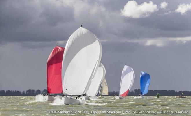 Melges 24 fleet in Medemblik - 2017 Melges 24 European Sailing Series ©  Jasper van Staveren