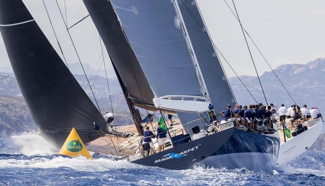 Galateia and Magic Carpet Cubed - Wally, Maxi Yacht Rolex Cup & Rolex Maxi 72 World Championship 2017.  ©  Rolex / Carlo Borlenghi http://www.carloborlenghi.net