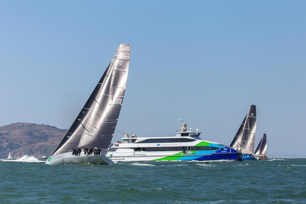 Pac 52 class, Day 2, Rolex Big Boat Series, San Francisco September 14, 2017 © Sharon Green / Rolex