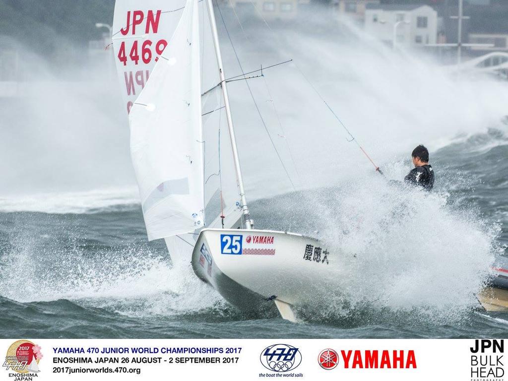 Day 4 - 470 Junior Worlds, Enoshima, Japan September 2017 © Junichi Hirai/ Bulkhead magazine http://www.bulkhead.jp/