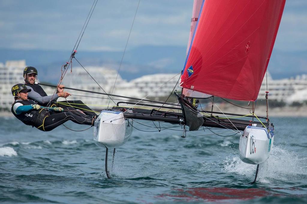  - Day 1, Nacra 17 Worlds La Grande Motte, France photo copyright Nacra 17 World Championship taken at  and featuring the  class