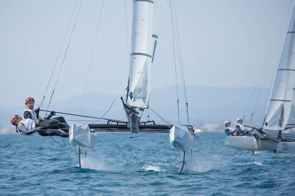 - Day 4, Nacra 17 Worlds La Grande Motte, France. photo copyright Nacra 17 World Championship taken at  and featuring the  class