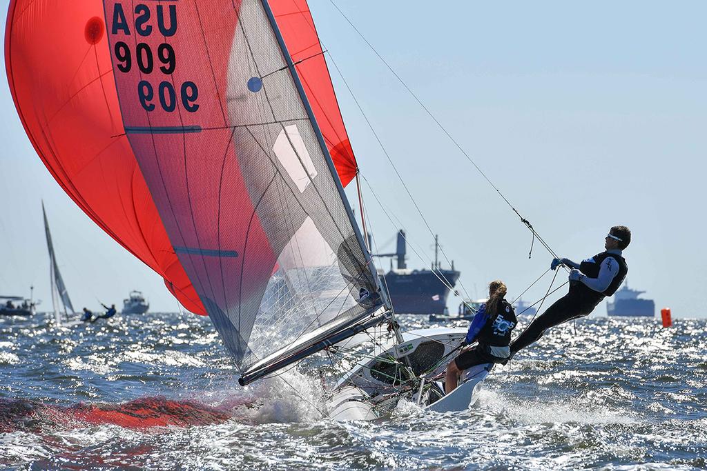 2017 SAP 5O5 World Championship - Day 4 photo copyright Bill Wagner taken at  and featuring the  class