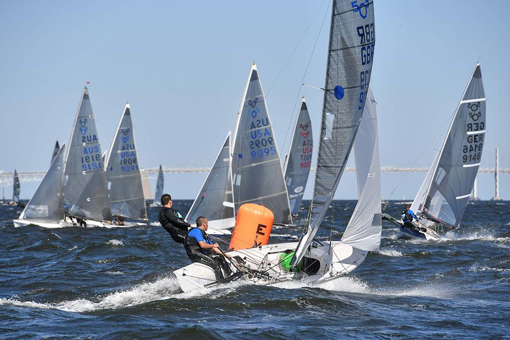 2017 SAP 5O5 World Championship - Day 4 photo copyright Bill Wagner taken at  and featuring the  class