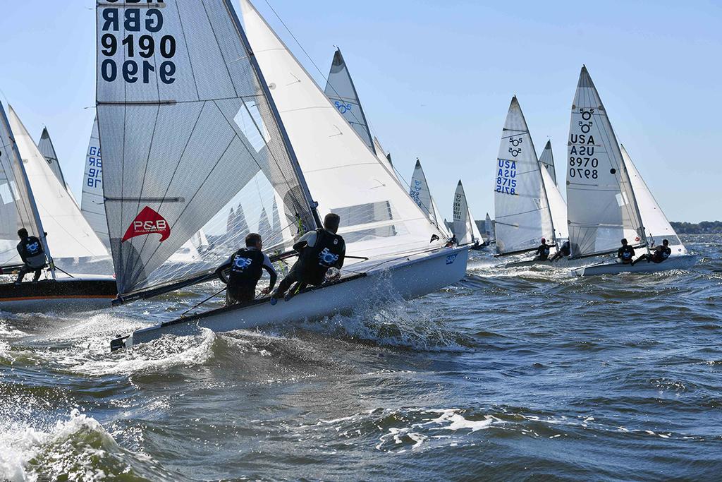 2017 SAP 5O5 World Championship - Day 4 photo copyright Bill Wagner taken at  and featuring the  class
