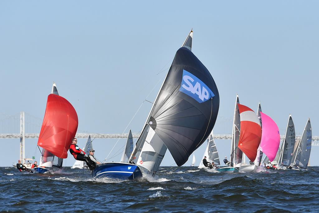 2017 SAP 5O5 World Championship - Day 4 photo copyright Bill Wagner taken at  and featuring the  class