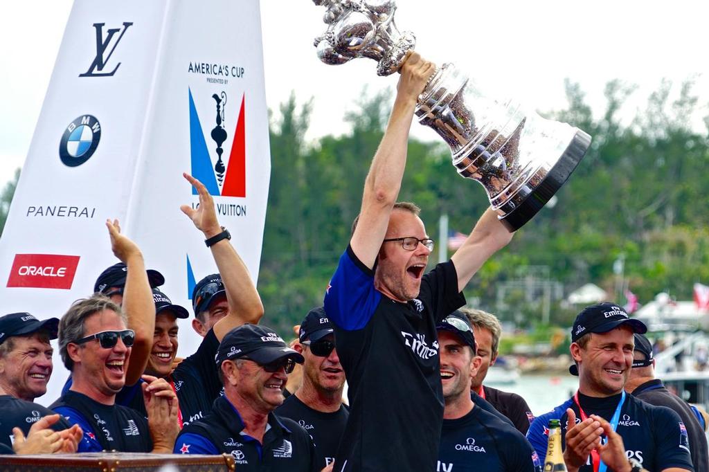After four America’s Cup campaigns, Dan Bernasconi says it feels weird to be writing a class rule rather than pushing against it. © Scott Stallard http://scottstallard.com/
