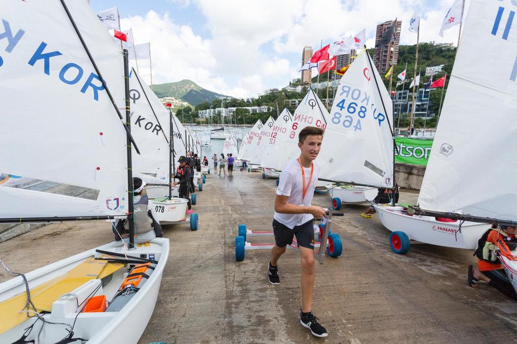 IODA Asian & Oceanian Champs 2017 photo copyright  Guy Nowell / Optimist Asian & Oceanian Champs taken at  and featuring the  class