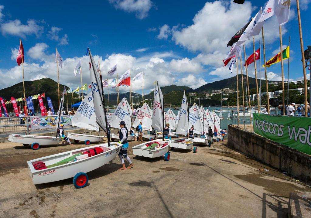 IODA Asian & Oceanian Champs 2017 photo copyright  Guy Nowell / Optimist Asian & Oceanian Champs taken at  and featuring the  class
