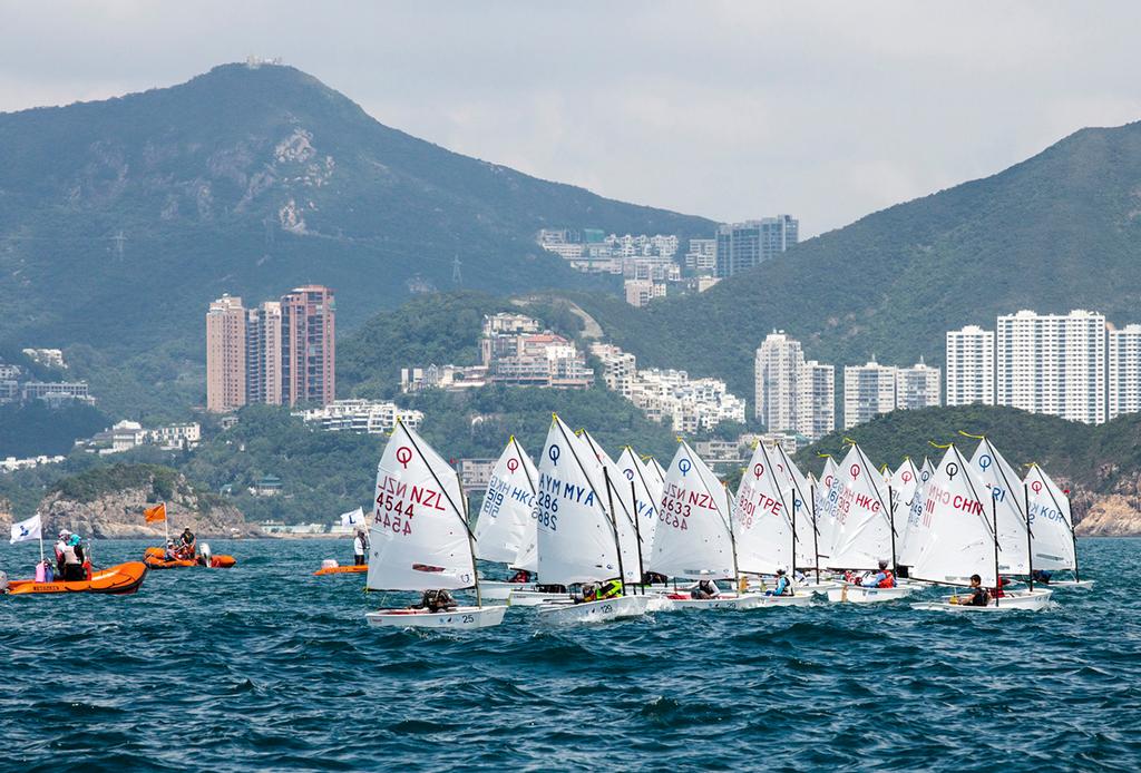 2017 Optimist Asian & Oceanian Championships - Day 2 ©  Guy Nowell / Optimist Asian & Oceanian Champs