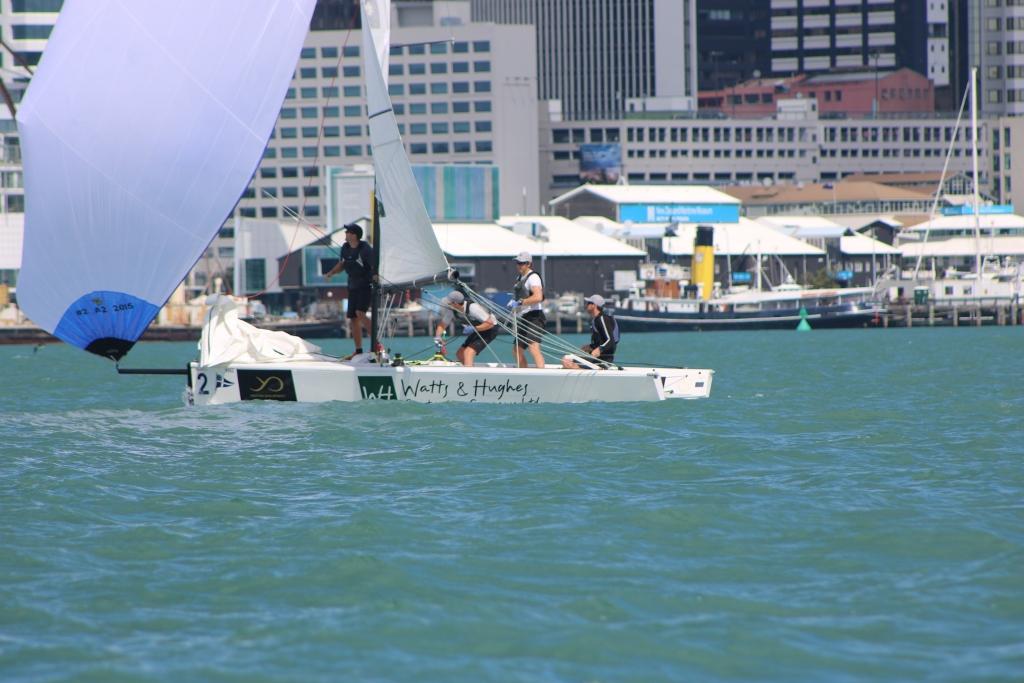 Graeme Sutherland - Yachting Developments NZ Match Racing Championships - Day 1 photo copyright Royal New Zealand Yacht Squadron http://www.rnzys.org.nz taken at  and featuring the  class