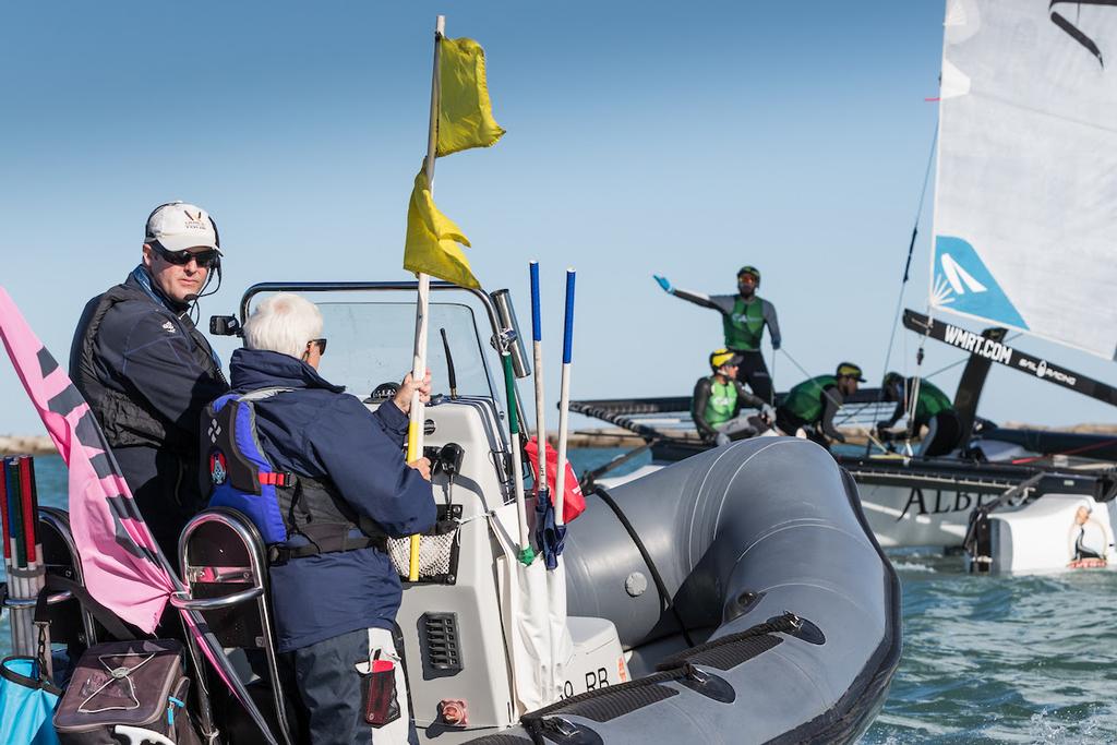 WMRT Chicago Match Cup, Chicago Yacht Club, Chicago, IL. 30th September 2017. photo copyright  Ian Roman taken at  and featuring the  class