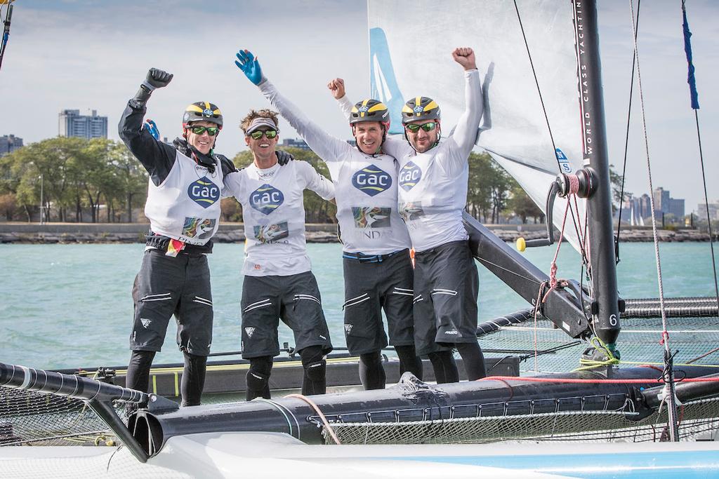 WMRT Chicago Match Cup, Chicago Yacht Club, Chicago, IL. 1st October 2017. photo copyright  Ian Roman taken at  and featuring the  class