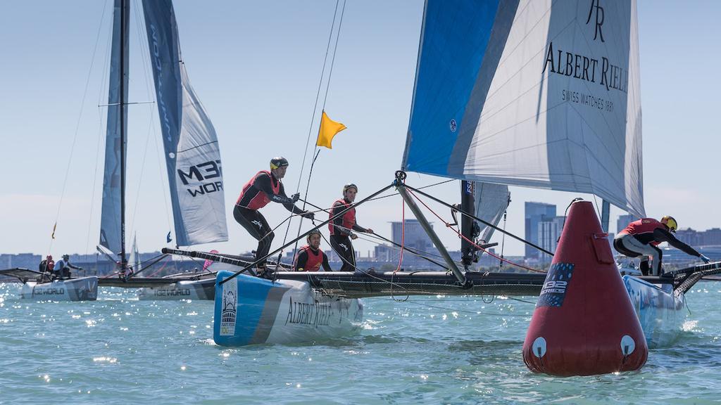 WMRT Chicago Match Cup, Chicago Yacht Club, Chicago, IL. 30th September 2017. ©  Ian Roman