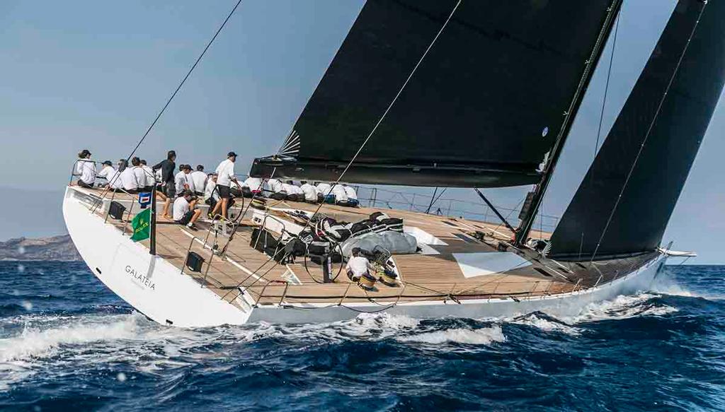 Runaway winner in the Wally class was the Wallycento Galateia of David M. Leuschen.  - Day 6 - Maxi Yacht Rolex Cup 2017 ©  Rolex / Carlo Borlenghi http://www.carloborlenghi.net