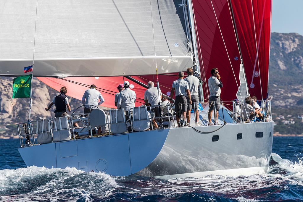 Riccardo De Michele's H2O claimed Mini Maxi Racing Cruiser 2.  - Day 2 - Maxi Yacht Rolex Cup 2017 photo copyright  Rolex / Carlo Borlenghi http://www.carloborlenghi.net taken at  and featuring the  class