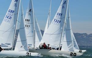 Etchells Worlds in San Francisco photo copyright  Nic Douglass / www.AdventuresofaSailorGirl.com taken at  and featuring the  class