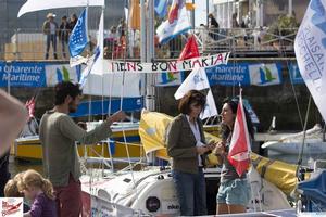 Mini-Transat La Boulangère village photo copyright  Christophe Breschi taken at  and featuring the  class