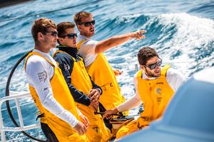 Leg Zero – Turn The Tide in Cascais – Training session – Volvo Ocean Race photo copyright  Ugo Fonolla / Volvo Ocean Race taken at  and featuring the  class