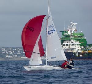 Day 2 – Apthorp and Green – CARRS Land Rover Flying Fifteen National Championships photo copyright  Jonny Fullerton / FFI taken at  and featuring the  class