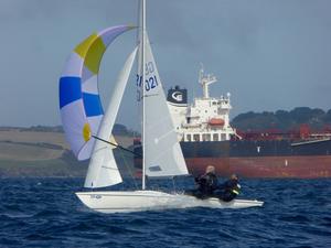 Day 2 – Goacher and Harper – CARRS Land Rover Flying Fifteen National Championships photo copyright  Jonny Fullerton / FFI taken at  and featuring the  class