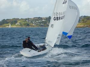 Day 3 – Ian Cadwallader and Dave Sweet – CARRS Land Rover Flying Fifteen National Championships photo copyright  Jonny Fullerton / FFI taken at  and featuring the  class