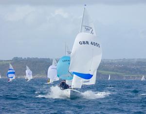 Day 3 – Ian Cadwallader and Dave Sweet – CARRS Land Rover Flying Fifteen National Championships photo copyright  Jonny Fullerton / FFI taken at  and featuring the  class