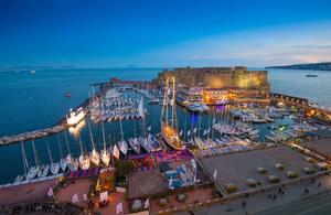 Set off port for the Regata dei Tre Golfi is Naples’ Santa Lucia Marina, home of the CRV Italia photo copyright  Francesco Rastrelli / CRVI taken at  and featuring the  class
