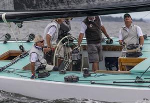Intrepid at the Newport Trophy Regatta earlier this year. photo copyright  Stephen Cloutier taken at  and featuring the  class