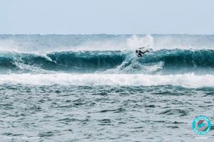A tough event for Mitu but the birth of his new baby during the event no doubt took the sting out of an early trip home – GKA Kite-Surf World Tour photo copyright  Ydwer van der Heide taken at  and featuring the  class