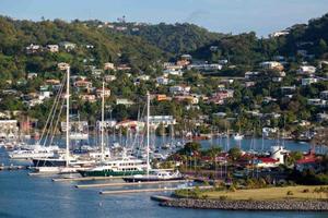 The beautiful and well run Camper & Nicholsons Port Louis Marina in Grenada is the destination for yachts competing in the westbound leg of the Atlantic Anniversary Regatta. Competitors can expect coral blue water, lush vegetation and a wonderful warm Caribbean welcome for every boat photo copyright  C&N Marinas taken at  and featuring the  class