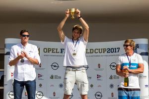 L-R: Jonathan Lobert, Max Salminen, Nicholas Heiner – Opel Finn Gold Cup photo copyright  Robert Deaves taken at  and featuring the  class