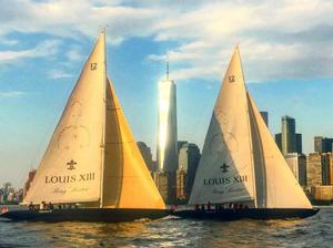The 12 Meters photo copyright Manhattan Yacht Club taken at  and featuring the  class