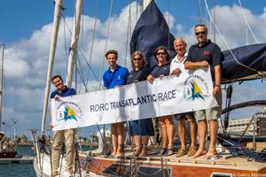 Steven Anderson, current RORC Vice Commodore (soon to be Commodore) and crew have already brought Germervescence to Marina Lanzarote ahead of the RORC Transatlantic Race photo copyright  Pilar Hernández / Calero Marinas taken at  and featuring the  class