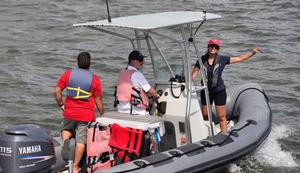 Pit crew – 11th International Yacht Club Challenge photo copyright Manhattan Yacht Club taken at  and featuring the  class