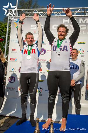 Eivind Melleby (NOR) with Joshua Revkin (USA) won the Star World Championship photo copyright  Marc Rouiller / Star Sailors League taken at  and featuring the  class