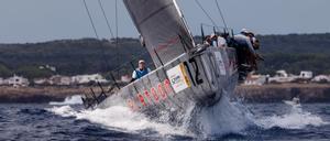 Day 2 – Harm Müller-Spreer’s Platoon crew – 52 Super Series Sailing Week photo copyright  Nico Martinez / Martinez Studio taken at  and featuring the  class