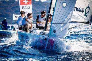 Société Nautique de Genève (SNG) Team, Audi SAILING Champions League 2017 photo copyright SCL / Lars Wehrmann taken at  and featuring the  class