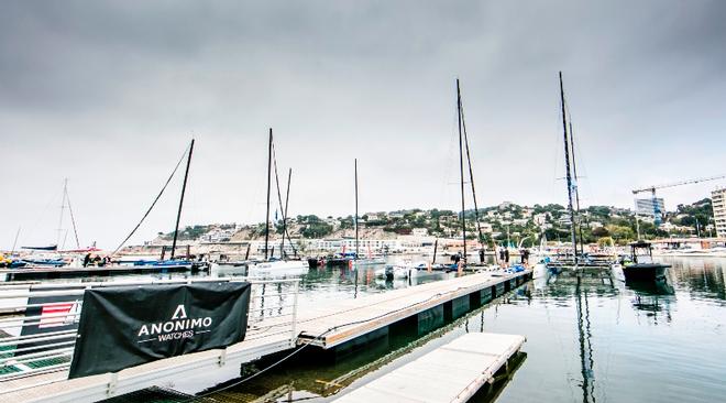 Waiting to go racing today – Marseille One Design ©  Jesus Renedo / GC32 Racing Tour