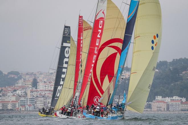 Lisbon stopover, practice race – Volvo Ocean Race ©  Jesus Renedo / Volvo Ocean Race