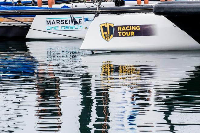 Artistic images from the Marina Olympique du Roucas Blanc – Marseille One Design ©  Jesus Renedo / GC32 Racing Tour