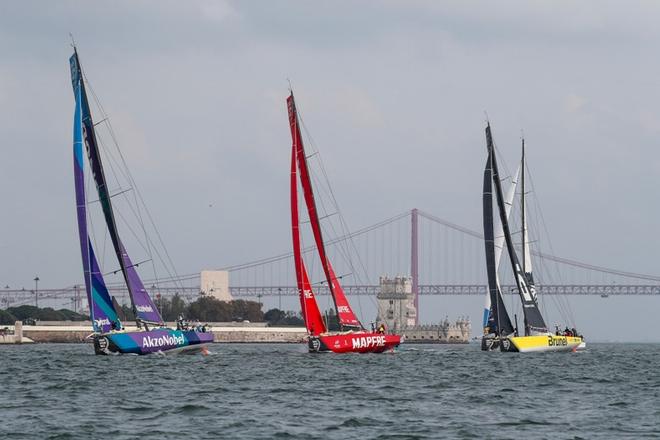 Lisbon stopover, practice race – Volvo Ocean Race ©  Jesus Renedo / Volvo Ocean Race