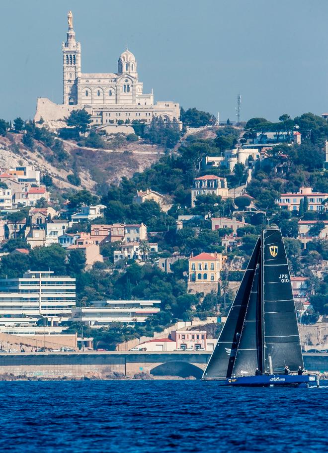 Naofumi Kamei's Mamma Aiuto! was fastest today in the Anonimo Speed Challenge – Marseille One Design ©  Jesus Renedo / GC32 Racing Tour