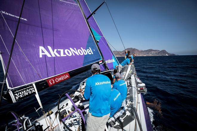 Leg Zero, Prologue, on-board AkzoNobel – Volvo Ocean Race ©  James Blake / Volvo Ocean Race