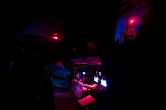 Leg 1, Alicante to Lisbon, on board Turn the Tide on Plastic – Volvo Ocean Race ©  Jen Edney / Volvo Ocean Race